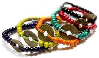 Bali Kit de démarrage de bracelets Feng Shui pour la bonne chance – 60 bracelets assortis