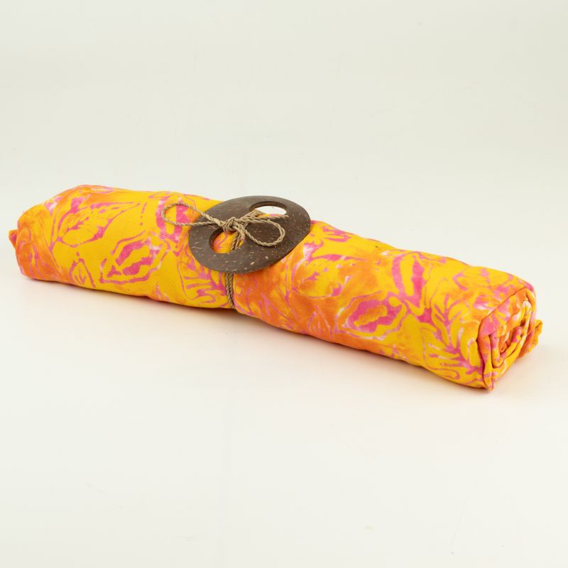 Sarong Bali imprimé en bloc - tropical