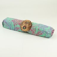 Sarong Bali imprimé en bloc - tropical