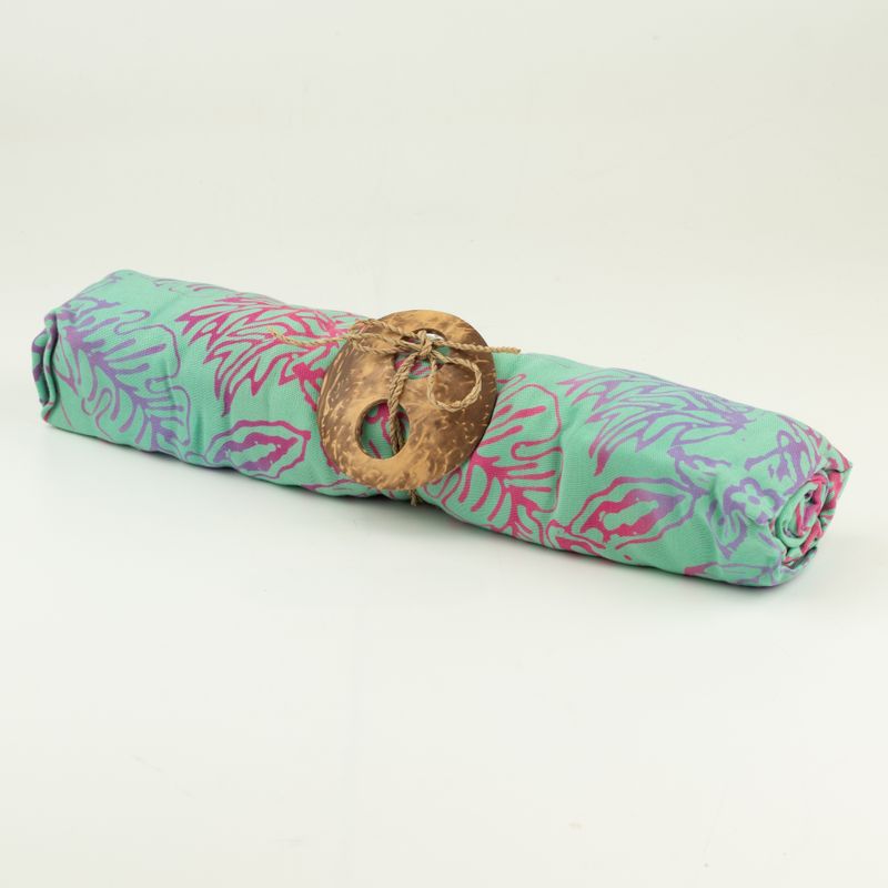 Sarong Bali imprimé en bloc - tropical