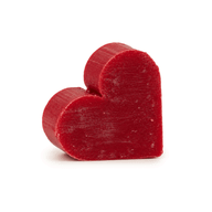 Heart Savons pour invités - Framboise