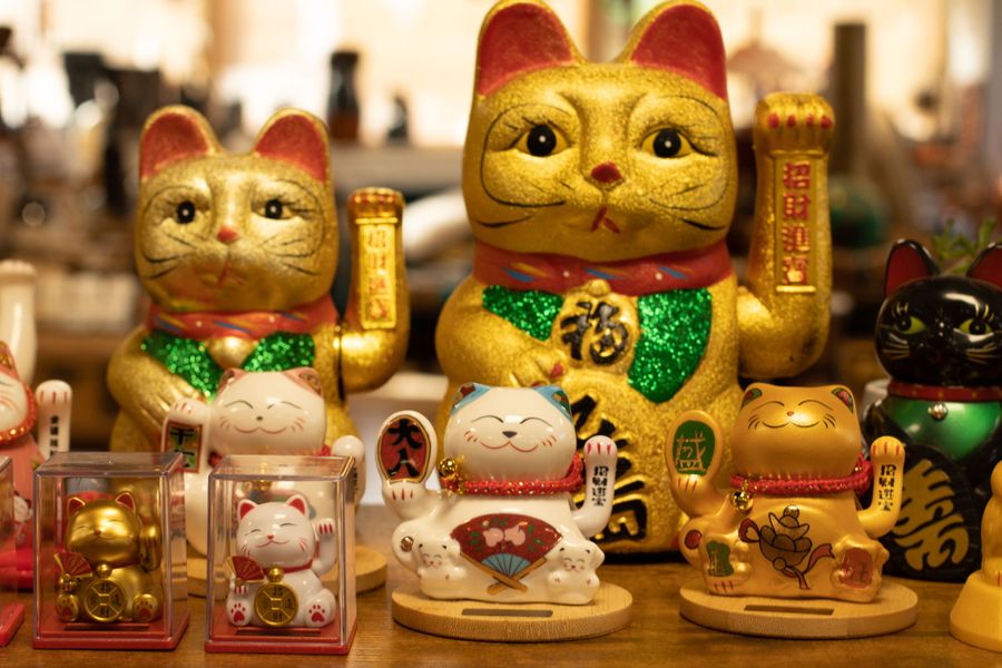 Chat Porte-Bonheur  Chinois