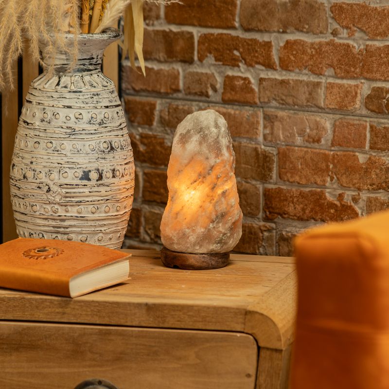Lampe de sel de l'Himalaya gris - 2-3kg