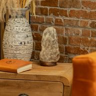 Lampe de sel de l'Himalaya gris - 2-3kg