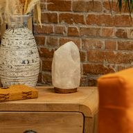 Lampe de sel Himalayan Crystal Rock – et base environ 2 à 3 kg