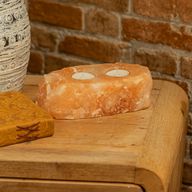 Porte-bougie en sel naturel - 2 trous