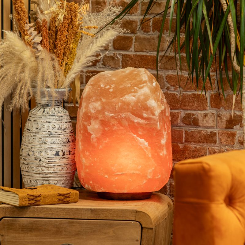 Lampe de sel naturelle géante de qualité - env. 24–26 kg