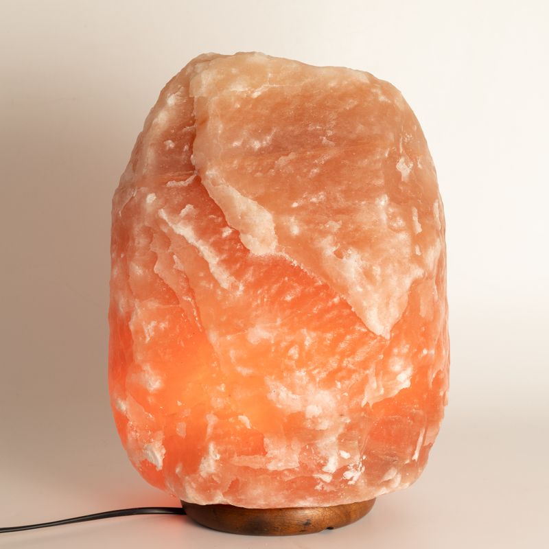 Lampe de sel naturelle géante de qualité - env. 24–26 kg