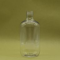 Flacon Boston en plastique transparent - 500 ml