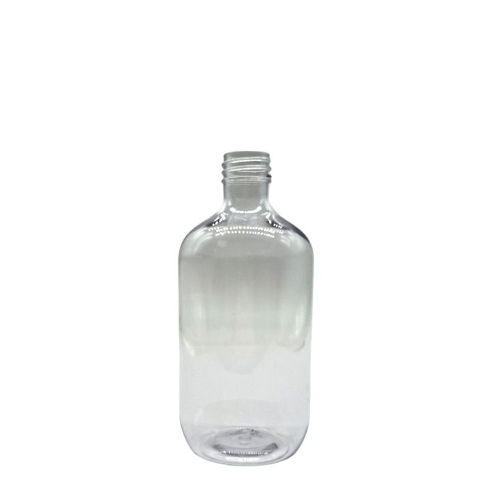 Flacon Boston en plastique transparent - 250 ml