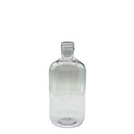 Flacon Boston en plastique transparent - 250 ml