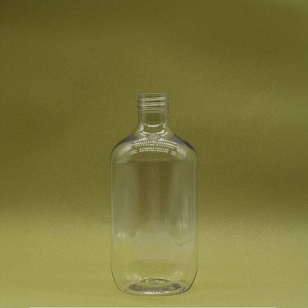 Bouteille Boston en Plastique Transparent de 250 ml