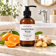 Lotion mains et corps Mandarine & Gingembre White Label 250 ml