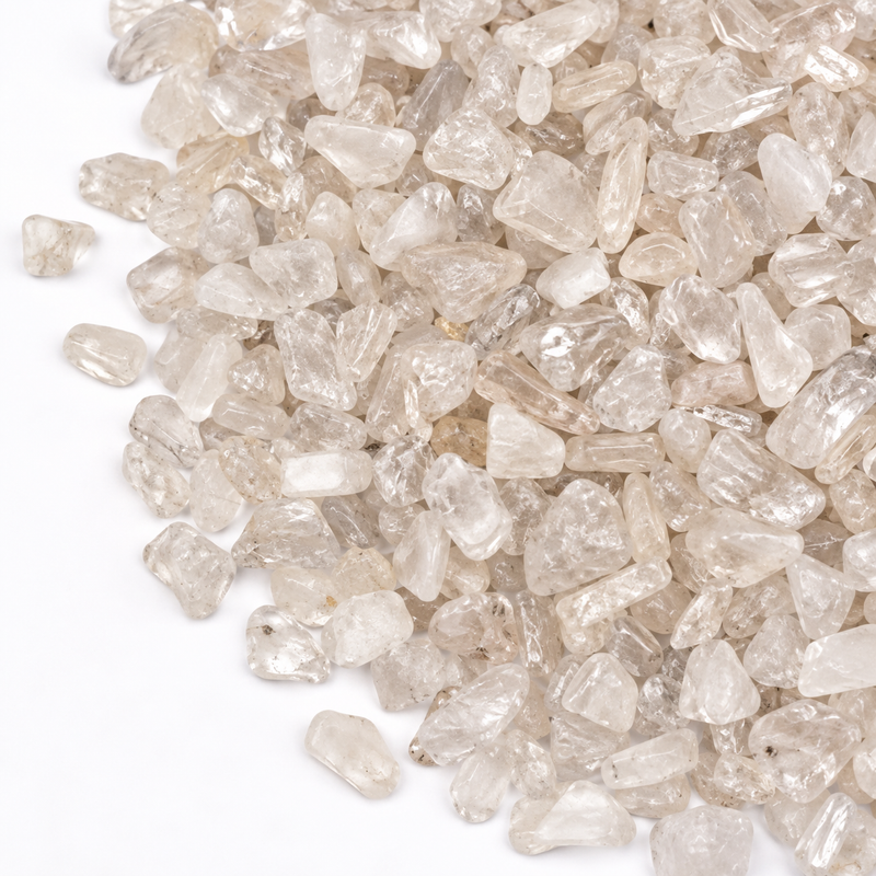 Éclats de cristal de roche en vrac - 1 KG