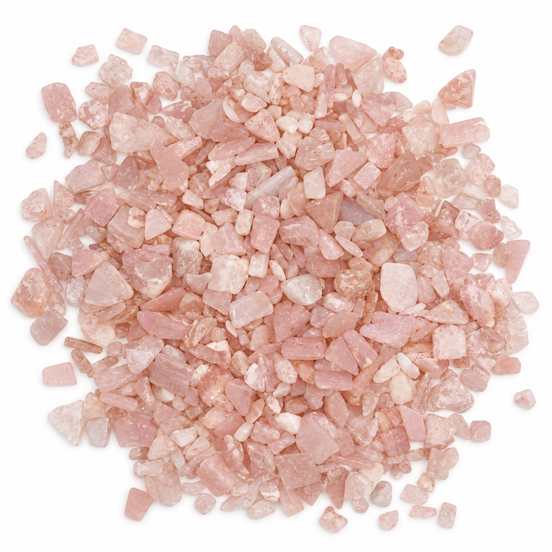 Pépites de quartz rose en vrac - 1 kg