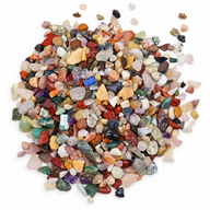 Pierres naturelles en éclats assortis - 1 kg