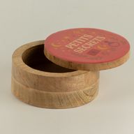 Boîte ronde émaillée - Petite Secrets