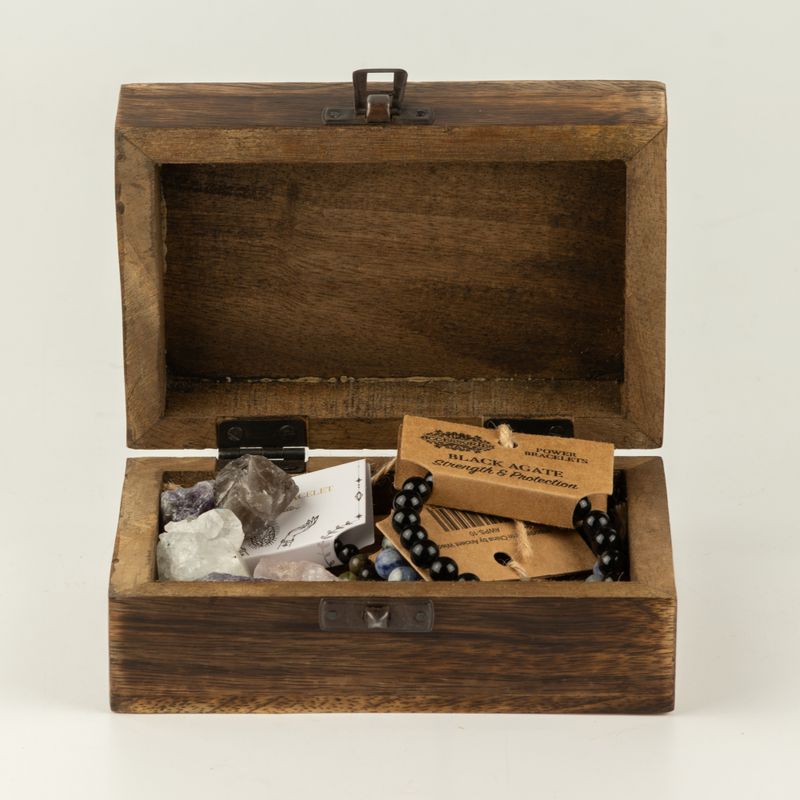 Boîte émaillée moyenne - Boussole de vie