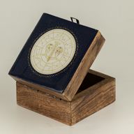 Petite boîte émaillée - Balance