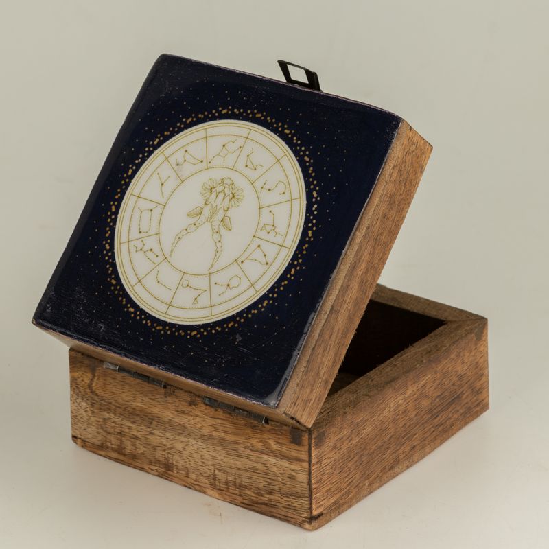 Petite boîte émaillée - Capricorne