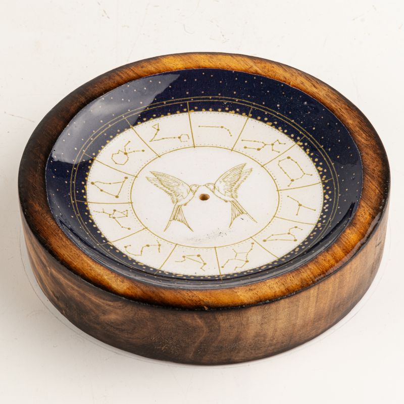 Mini coupelle porte-encens Signe Astrologique - Gémeaux