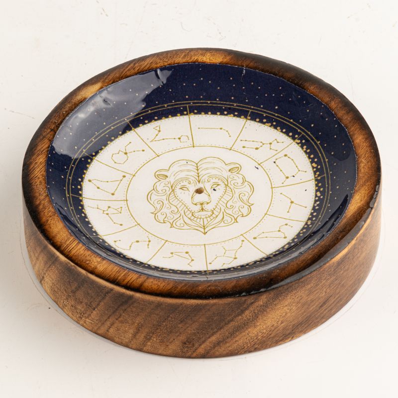Mini coupelle porte-encens Signe Astrologique - Lion