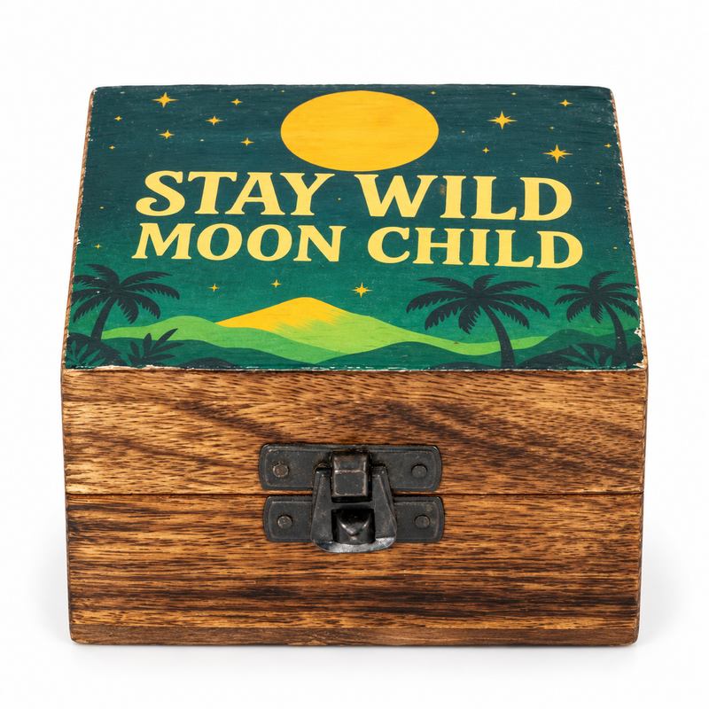 Petite boîte émaillée – Stay Wild Moon Child