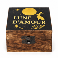 Petite boîte émaillée - Lune d'Amore