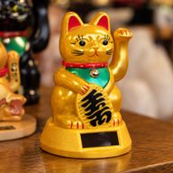 Chat Porte-Bonheur Solaire