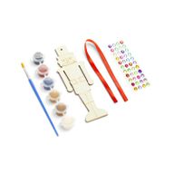 Décoration de Noël à peindre soi-même – Casse-Noisette – Kit créatif DIY pour sapin de Noël