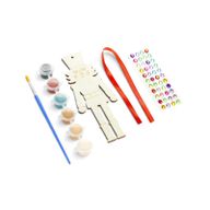 Décoration de Noël à peindre soi-même – Casse-Noisette – Kit créatif DIY pour sapin de Noël