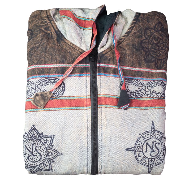 Veste Nomad Sari Himalayan Soul – Mandala Pierre – Taille M