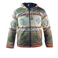 Moyen – Veste Nomad Sari Himalayan Soul – Vert Mantra