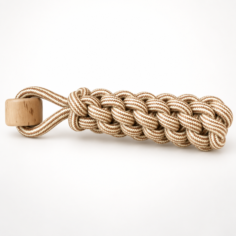 Jouet PAW pour Chien – Bâton à Mâcher en Bois de Café – Bûcheron Tire-Tire