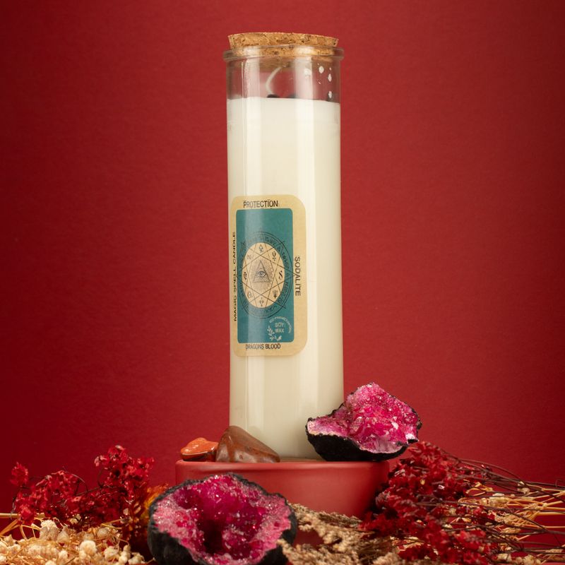 Bougie de Rituel Magique – Protection