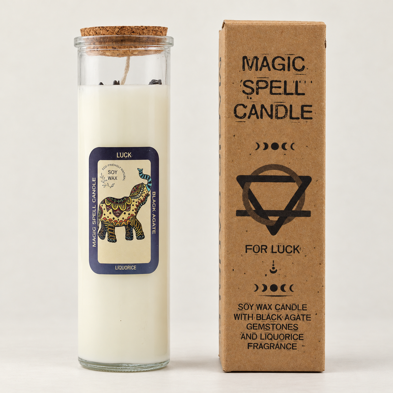Bougie de Sortilège Magique – Chance