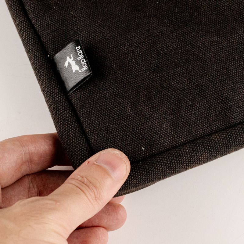 Pochette pour ordinateur portable de voyage délavée – Anthracite