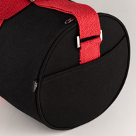 Sac de sport Don't Quit – Noir – Anses rose cerise