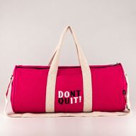 Sac de sport Don't Quit – Rose Cerise