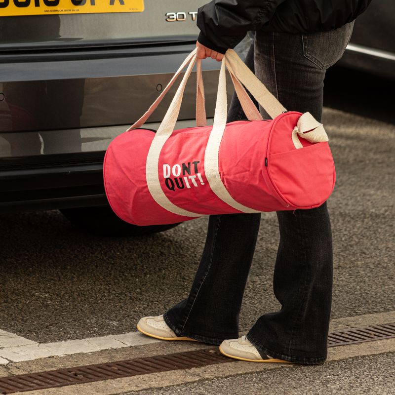 Sac de sport Don't Quit – Rose Cerise
