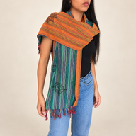 Pack de Démarrage Nomad Sari – 72 Écharpes de bénédiction de voyage + Présentoir OFFERT