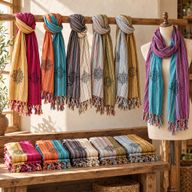 Pack de Démarrage Nomad Sari – 36 Écharpes Bénies pour le Voyage