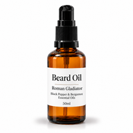 Huile à barbe 50 ml - Gladiateur Romain - Sans étiquette