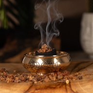 Grand Pot à Encens Charbon - Phases de la Lune