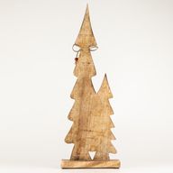 Lost in the Forest - Grand modèle - Deux arbres émaillés - (45x15x2,5cm)