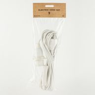Cordon d'alimentation électrique - 4 mètres - Certifié CE