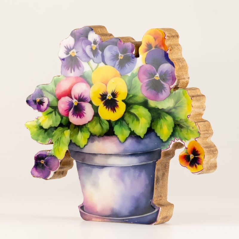 Plantes d'Intérieur en Bois - Pensée Moyenne