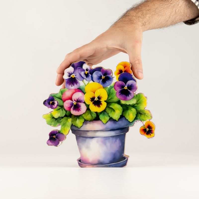 Plantes d'Intérieur en Bois - Pensée Moyenne