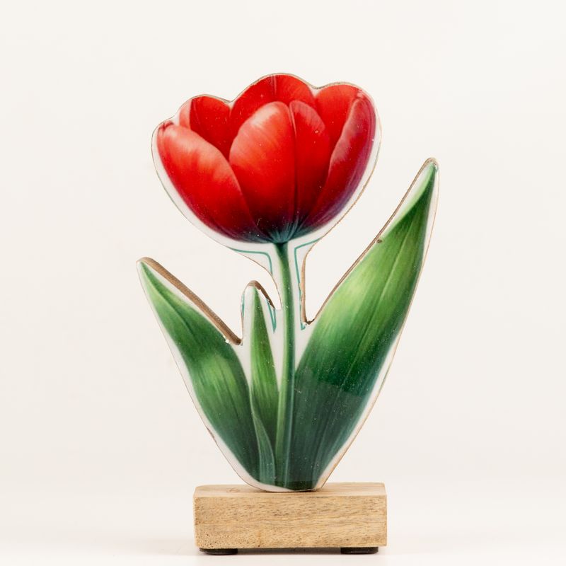 Plantes en Bois pour Maison - Tulipe Moyenne