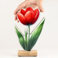 Plantes en Bois pour Maison - Grande Tulipe